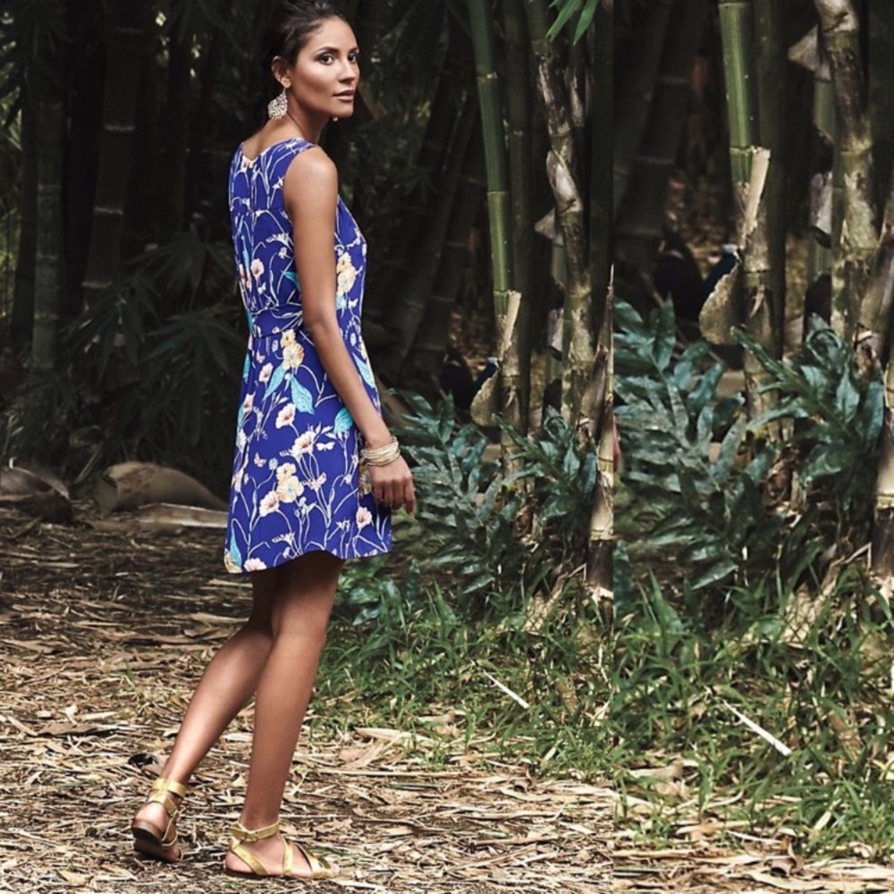 HD in Paris Floral Hidden Isle Dress from Anthropologie